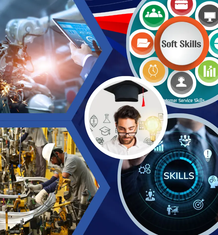 PHCDC industrial training lab with practical equipment